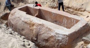 ancient huge sarcophagus